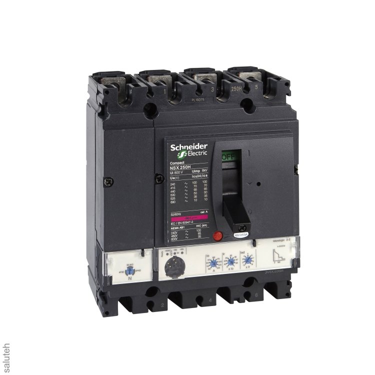 Выключатель автоматический 4П4T MICR. 2.2 40A NSX100H (LV429802)