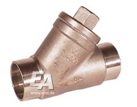 Обратный клапан DN25, PN40, Edelstahl 1.4408/PTFE под сварку ISO4200
