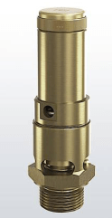Предохранительный клапан 810-sGK-FKM р/р-W617N (латунь) Тмакс=+225оС PN50 Руст=0,2-50,0bar (DN10, 810-sGK-15-m\-15-FKM-VI-11bar)