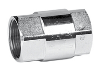 Клапан обратный пружинный GENEBRE 3122P 06 DN025 PN25, корпус - латунь, клапан - латунь + NBR, ВР/ВР, резьба BSPP (12 шт в коробке)